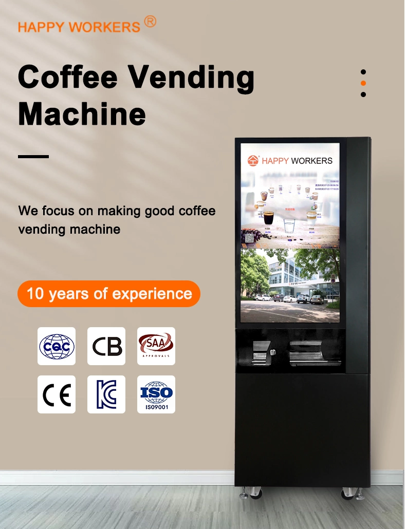 2023 New Style Coffee Vending Machine Commercial Water Dispenser