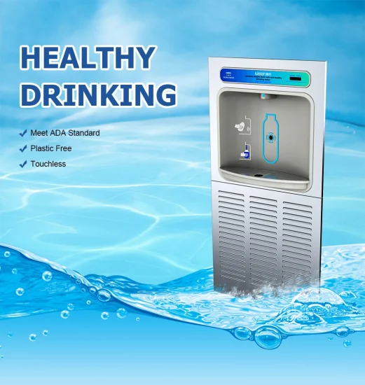 Precio del dispensador de agua automático Dispensador de agua fría y caliente Proporcionar diseño personalizado y máquina expendedora de agua con tarjeta IC